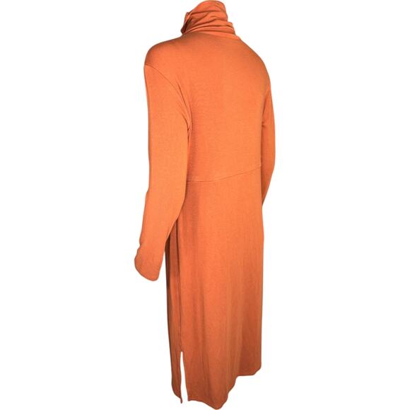 Women with Control Petite Finespun Jersey Tummy Control Midi Dress Crisp Follage - Picture 7 of 11